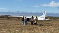 Plane makes emergency landing in state park near Santa Cruz