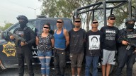 Detienen a cinco personas tras persecución en Juárez, Nuevo León; les aseguran arma y droga