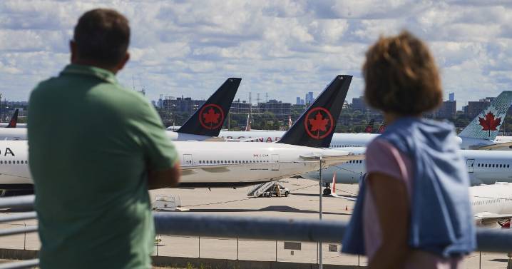 Air Canada says flights will resume Tuesday night after flight attendants strike ends