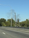 Spokane Valley garage fire prompts public advisory