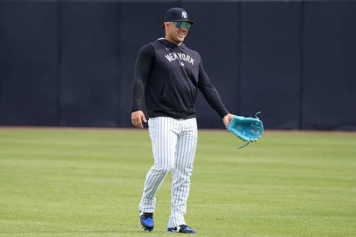 Yankees' Jasson Dominguez responds to changing position in warmups: 'Just for fun'