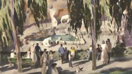 Watercolor artist Rex Brandt and glorious California history