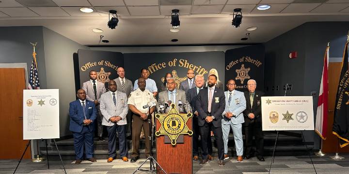 Law enforcement work together on Operation Unity Shield to make 75 arrests