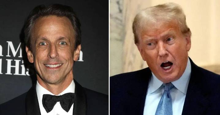 Donald Trump Lashes Out at Seth Meyers in Unhinged Rant Over 'Sick Rumors' About Talk Show Host's 2024 Contract Extension