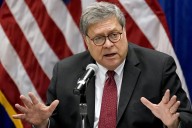 Bill Barr claims he never saw ‘anything that would implicate’ Trump in Epstein case