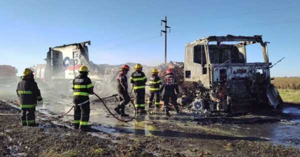 Camionero chocó contra un auto y destruyó una familia: murió el padre y los hijos