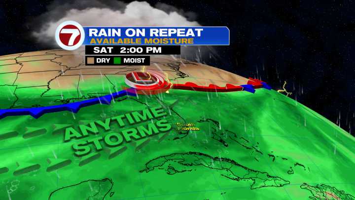 Widespread Storms Lead to Weekend Flood Threat