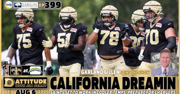 What will Saints figure out in California? Oddsmakers waver on wins total: Dattitude, Ep. 399