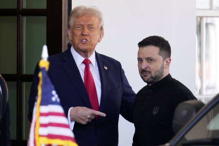 European leaders to join Ukraine’s Zelenskyy for White House meeting with Trump