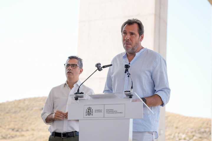 Región | Óscar Puente confirma que el Corredor Mediterráneo conectará la Región de Murcia con la frontera francesa en 2027