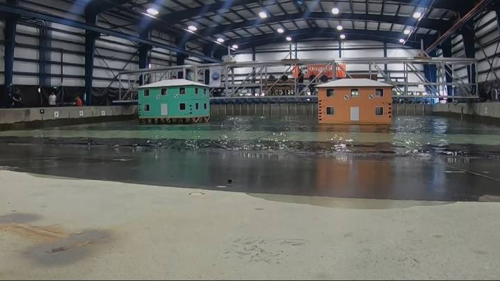 Oregon State University wave lab gives insight into flood damage