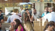 Gubernatorial hopeful Evette takes campaign to historic restaurant