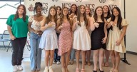 Northlake Christian girls powerlifting receive their state championship rings
