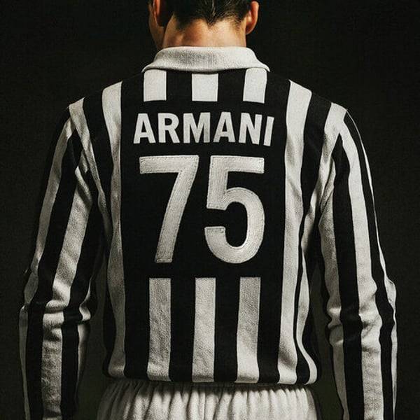 Giorgio Armani outfits Juventus FC