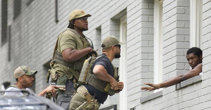 Photos show Trump’s federal crackdown in a DC neighborhood