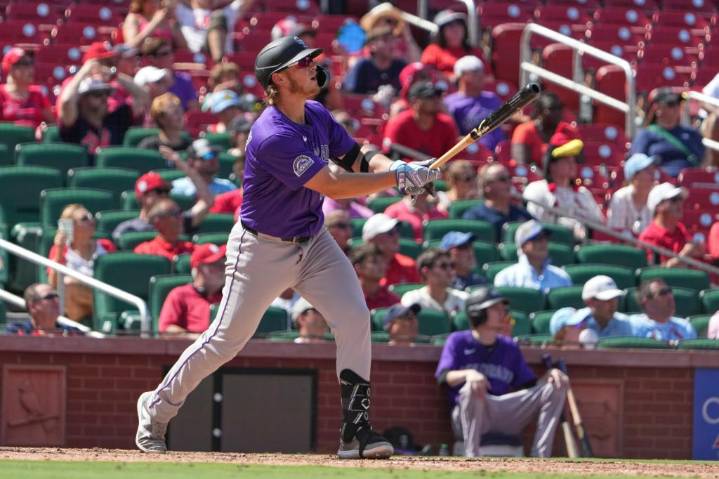 Jonrón de dos carreras de Hunter Goodman da a los Rockies victoria 6-5 sobre los Cardenales – Chicago Tribune