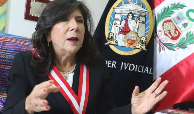 Titular del Poder Judicial: "El Perú debe estar siempre por encima de todo interés particular"