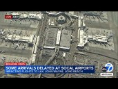 Ground stop impacts flights to Los Angeles-area airports due to thunderstorms