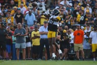 Sleeper Pittsburgh Steelers wide receiver on fire at training camp