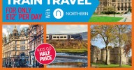 £12* unlimited day travel on Northern trains only with your Manchester Evening News
