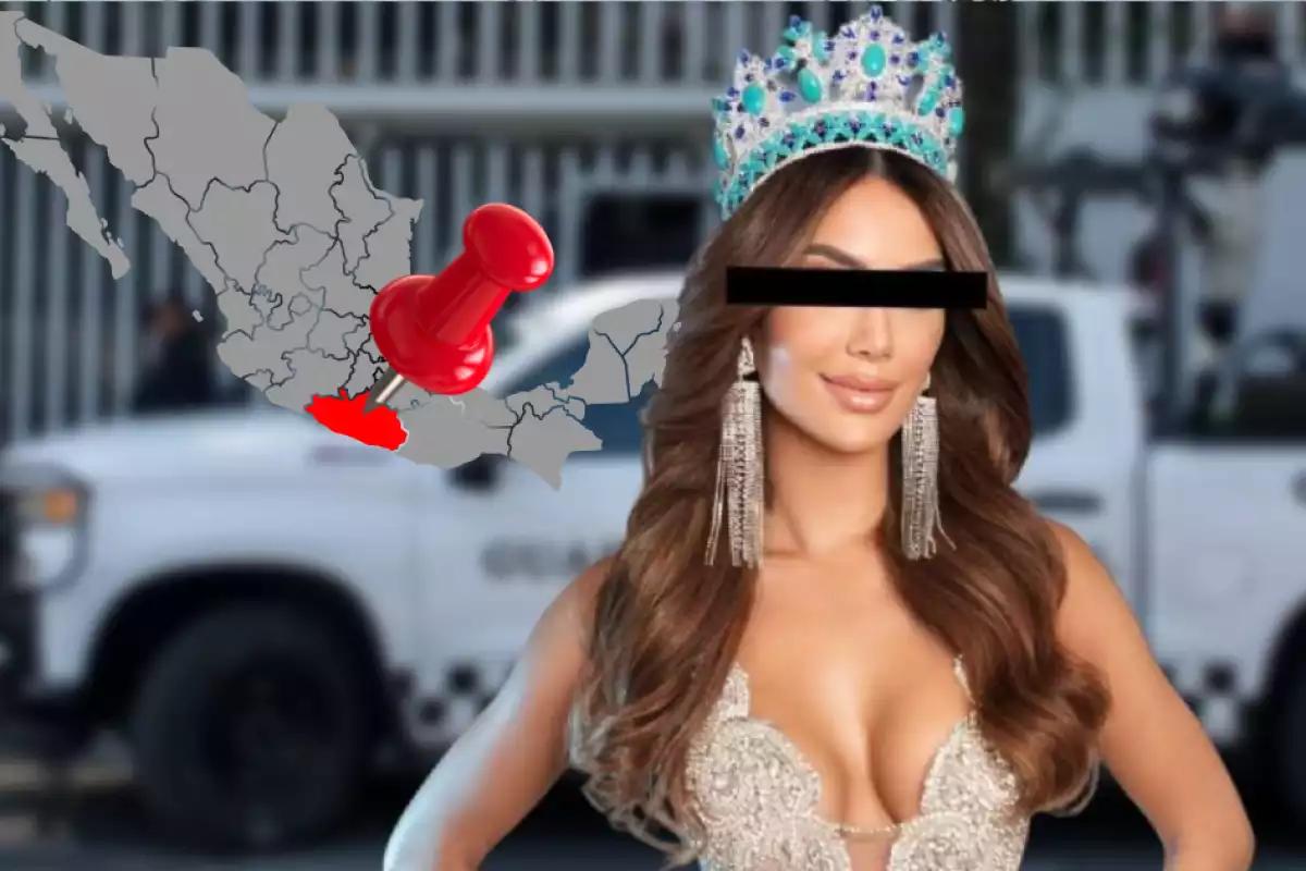 ¿Quién es Isadora "N.", la Miss Guerrero detenida por portar arma del Ejército?