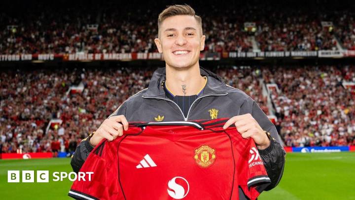 'World-class potential' - Sesko joins Man Utd for £74m