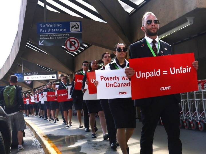 Travellers in Calgary brace for chaos as Air Canada strike looms