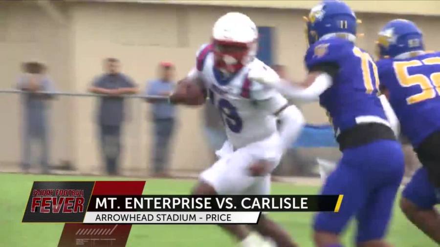 Mount Enterprise Wildcats secure 32-24 road victory over Carlisle Indians