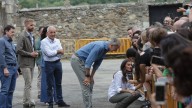 Visita de los reyes a los incendios de Zamora y León: Felipe VI y Letizia llegan a Sanabria