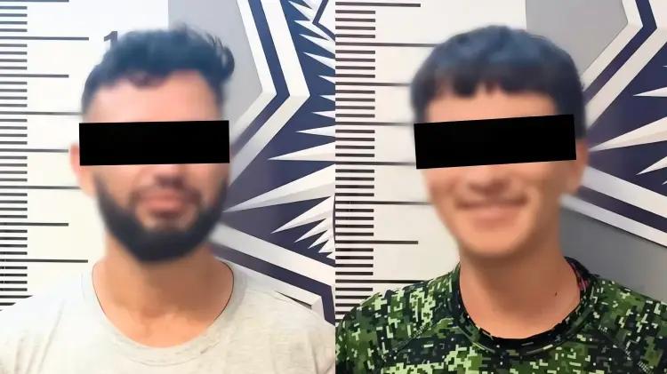 Detienen a dos hombres por agredir con tubo metálico a transeúnte en Nogales