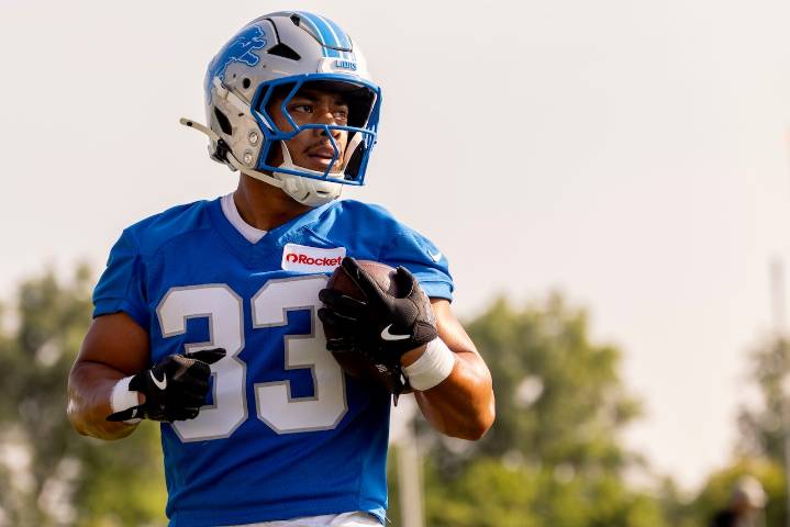 Second-year RB ready to make preseason debut for Detroit Lions