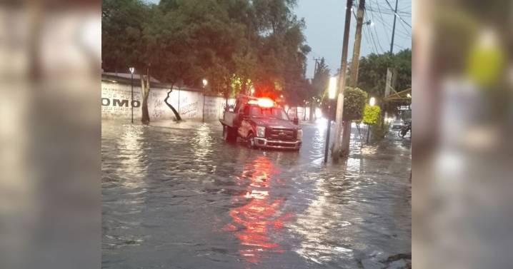Se cae el cielo en CDMX: Activan alerta máxima por lluvias y granizo este domingo