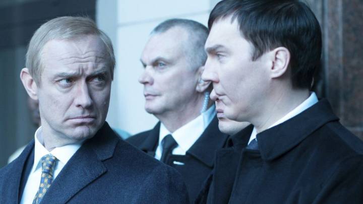 Jude Law debuts portrayal of Vladimir Putin in ‘The Wizard of the Kremlin’ at Venice Film Festival