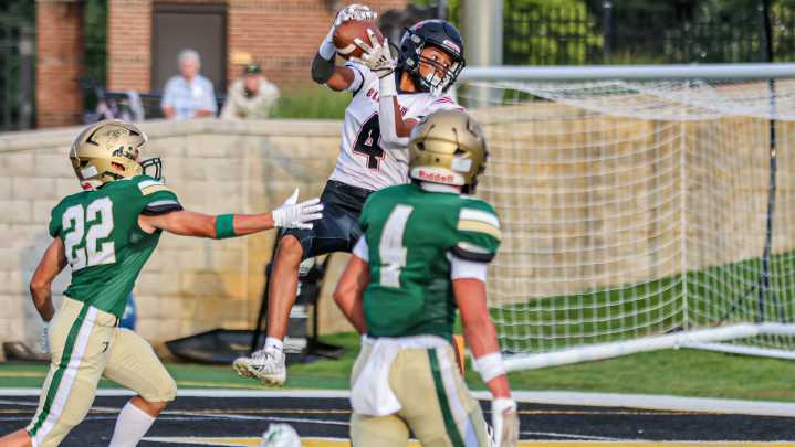 PHOTOS: Clinton falls short in 2025 football season opener