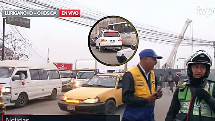 Cierre parcial de la Ramiro Prialé genera congestión vehicular