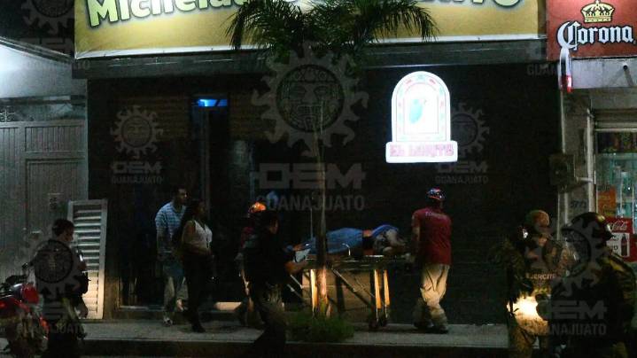 Ataque a balazos en bar de Irapuato deja un muerto y una mujer herida
