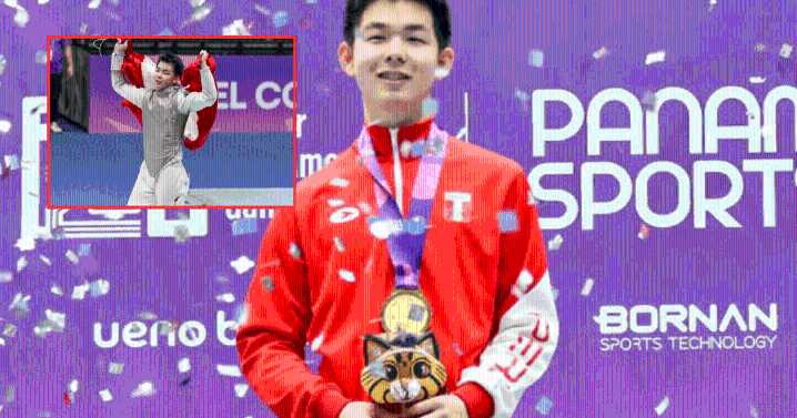 ¡Orgullo peruano! El esgrimista Renzo Fukuda consiguió la primera medalla de oro para Perú en ASU2025