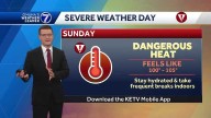 Staying hot, humid Sunday, storms possible tonight for Omaha area