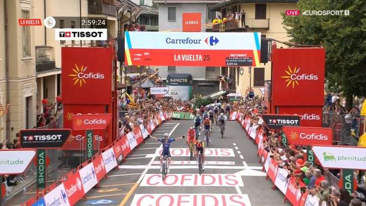 David Gaudu se impone al esprint en la tercera etapa de la Vuelta a España