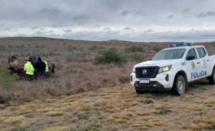 Una mujer murió en un vuelco en cercanías de Santa Isabel