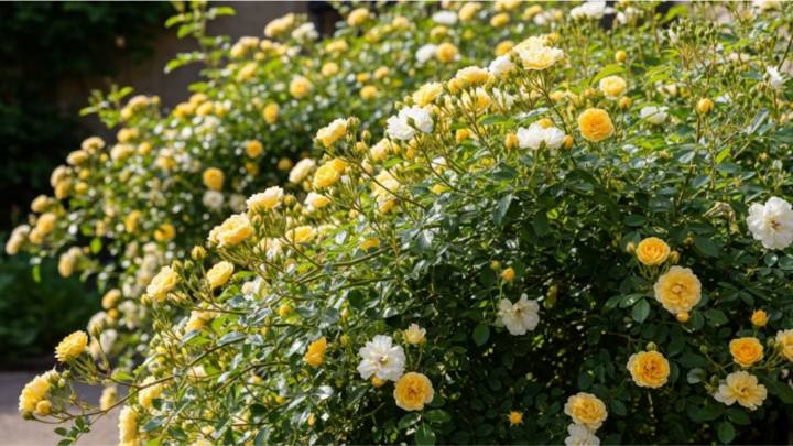 Cuál es la planta trepadora que mantiene flores todo el año y que cada vez más personas la eligen para crear un cerco
