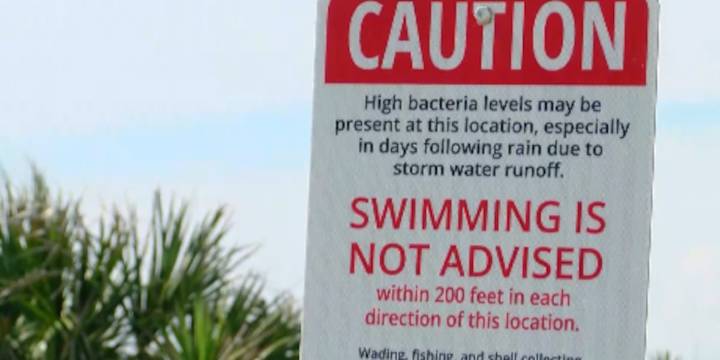 Two swimming advisories issued in same Carteret County sound