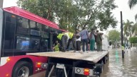 Fuerte lluvia causó inundaciones en Zapopan, Jalisco