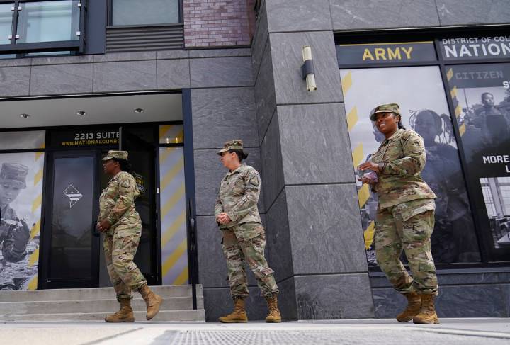 National Guard truck collides with civilian car in Trump DC police takeover
