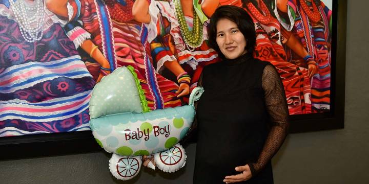 Con Baby Shower, Carina espera la llegada de su hijo