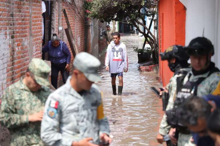 Emiten declaratoria de emergencia por lluvias en la zona metropolitana