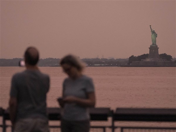 As Canada wildfires choke U.S. with smoke, Republicans demand action. But not on climate change