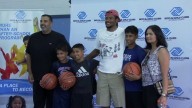SJM alumni and Suns' guard, Jalen Green, makes a stop in the valley
