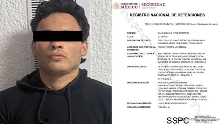 Juez dicta prisión preventiva para Julio César Chávez Jr. por presuntos nexos con el narco