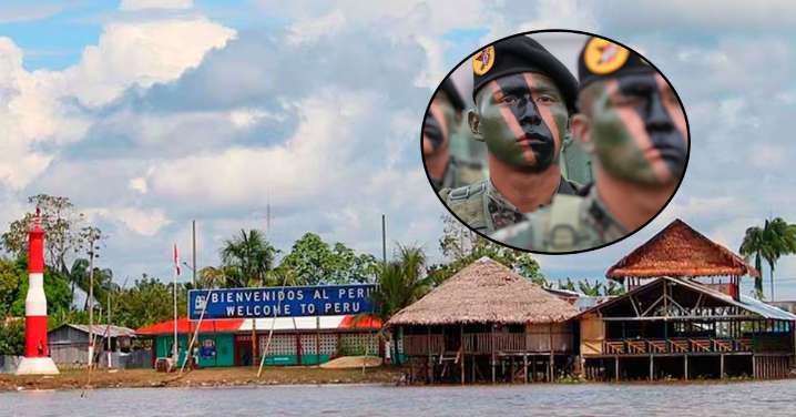 Ejército peruano llegó a Santa Rosa: Tropas se desplegaron en isla en medio de tensión con Colombia